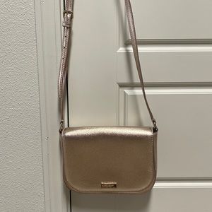 Gold Kate Spade crossbody